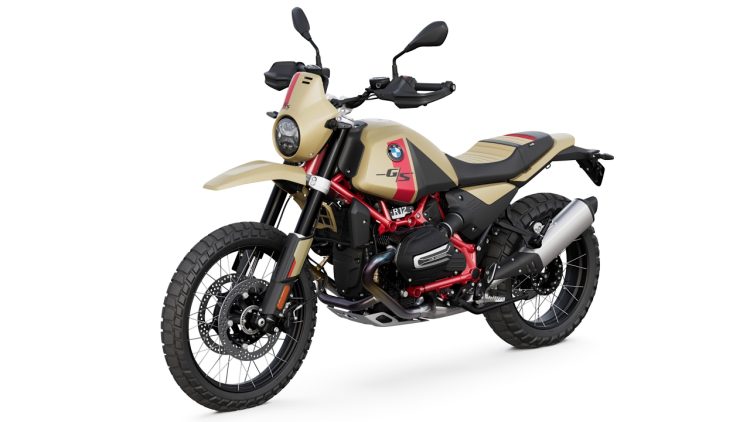 A nova BMW R 12 G/S Option 719 tem cores e grafismo exclusivos (Foto: divulgação BMW)