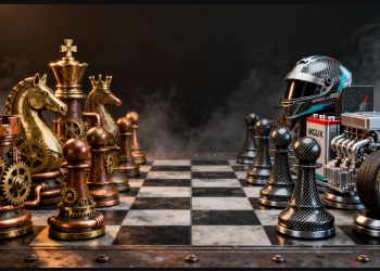 Conhecendo as novas peças do regulamento 2026 da Fórmula 1. (fonte: Inteligência Artificial dreanima.ia)