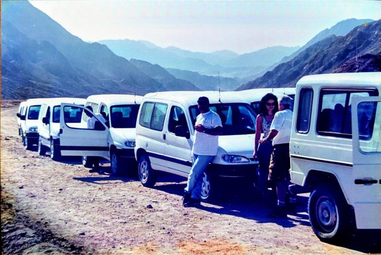 Test drive com as Parner HDI com tração 4x4, feitas pela Dungel (Foto: acervo pessoal do autor)