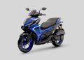 O scooter Yamaha Aerox pode confundir, à primeira olhada, com o scooter Yamaha NMax (Foto: divulgação Yamaha)