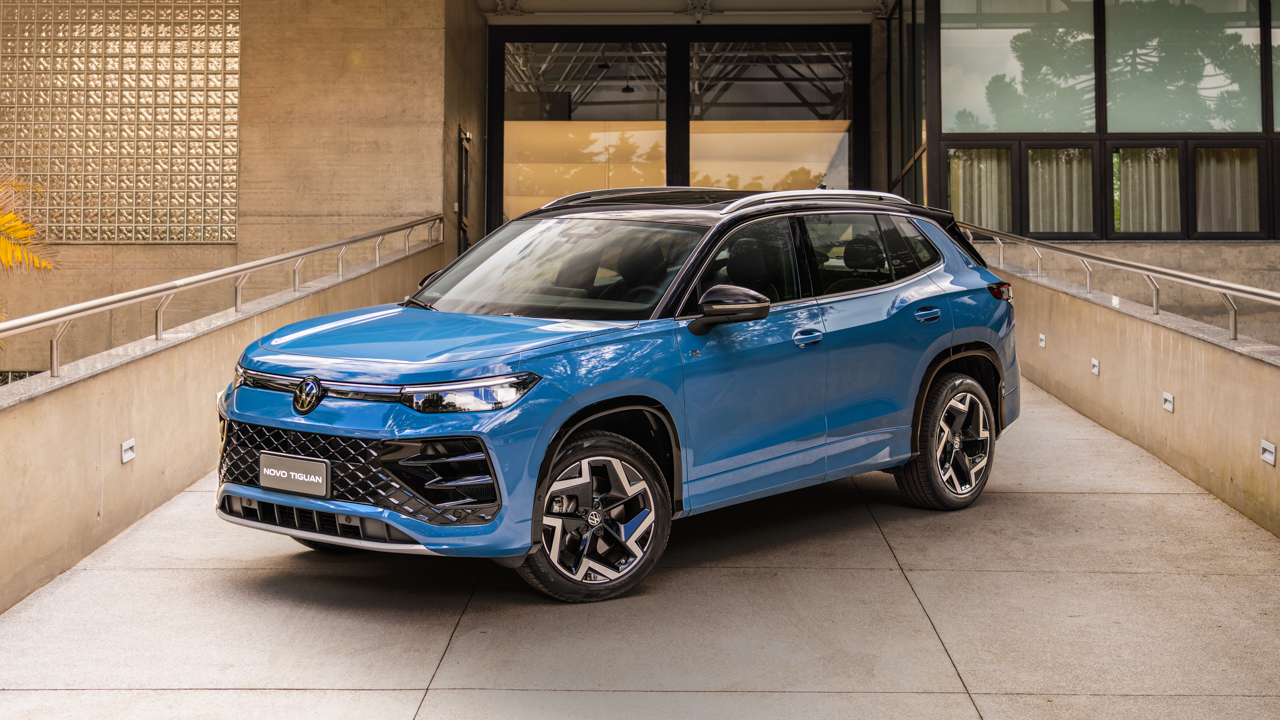NOVO VW TIGUAN 2026 CHEGA AO BRASIL COM 272 CV, TRAÇÃO INTEGRAL E FOCO TOTAL EM TECNOLOGIA