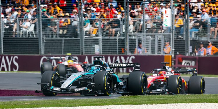 Mercedes e Ferrari mostraram melhor rendimento que rivais (Foto: Mercedes)