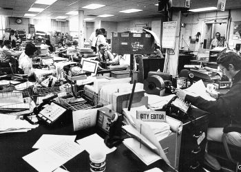 Imagem de uma redação (foto meramente ilustrativa. IA/economist.com)