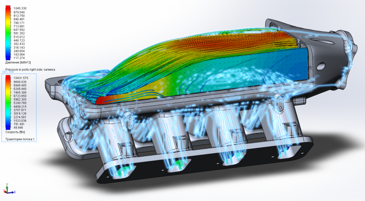 O fluxo constante é uma visão parcial dos importantes fenômenos que ocorrem dentro do coletor de admissão. (Fointe: )