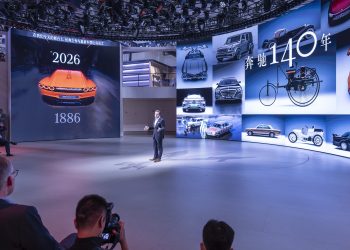 Mercedes-Benz no Salão de Beijin de 2026 (Foto: divulgação Mercedes-Benz)