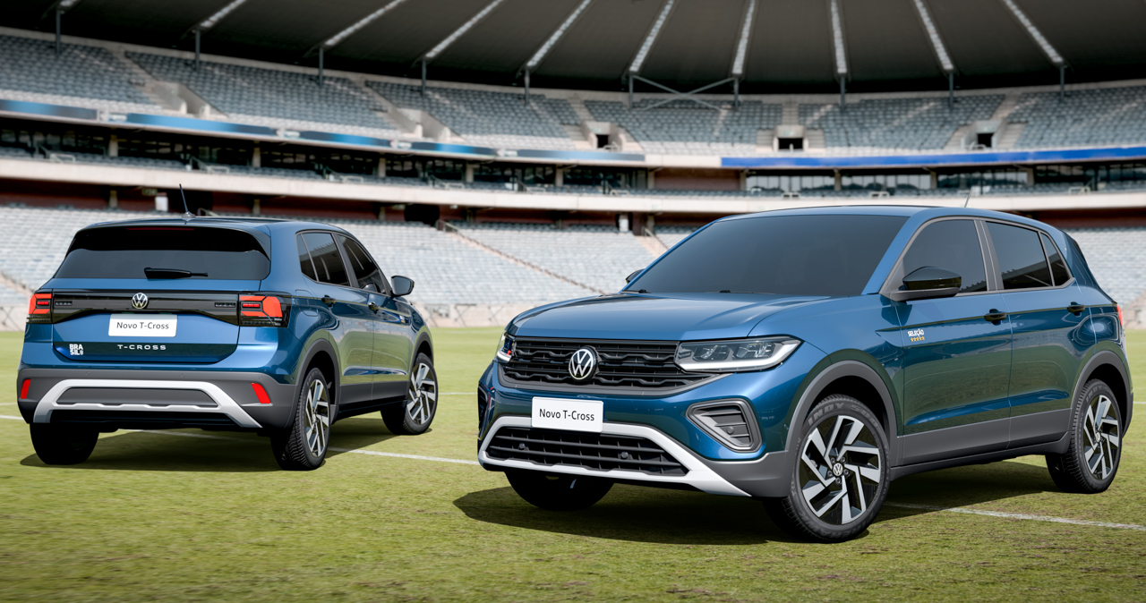 VW REFORÇA LIGAÇÃO COM O FUTEBOL E LANÇA O T-CROSS SELEÇÃO