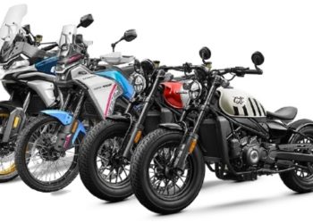 As novas motocicletas brasileiras da CFMoto (Foto: divulgação CFMoto)