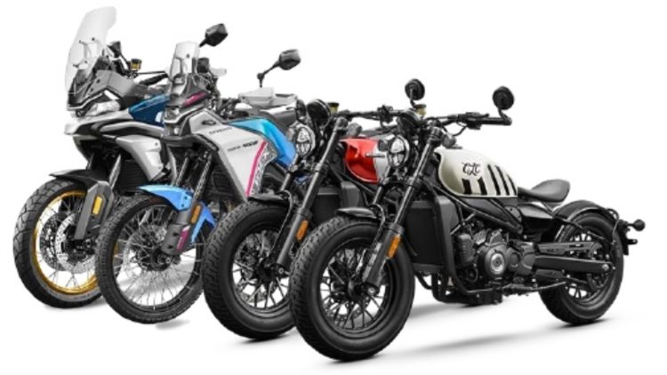 As novas motocicletas brasileiras da CFMoto (Foto: divulgação CFMoto)