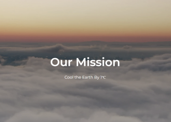 Nossa Missão: esfriar a Terra em 1 ºC (imagem: print site da BYD)