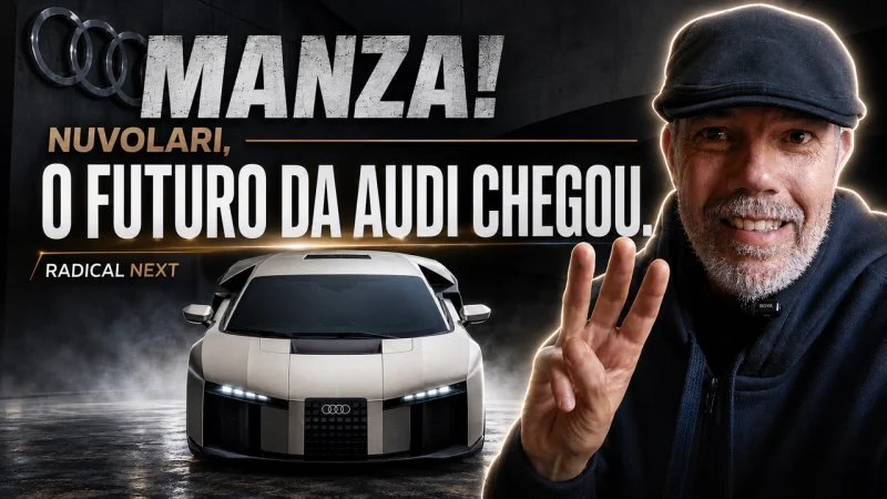 AUDI NUVOLARI: O FUTURO DA AUDI CHEGOU (COM VÍDEO)