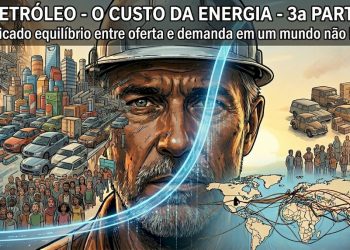 Como um mundo não linear afeta a relação entre oferta e procura por petróleo (Fonte: Google Gemini)