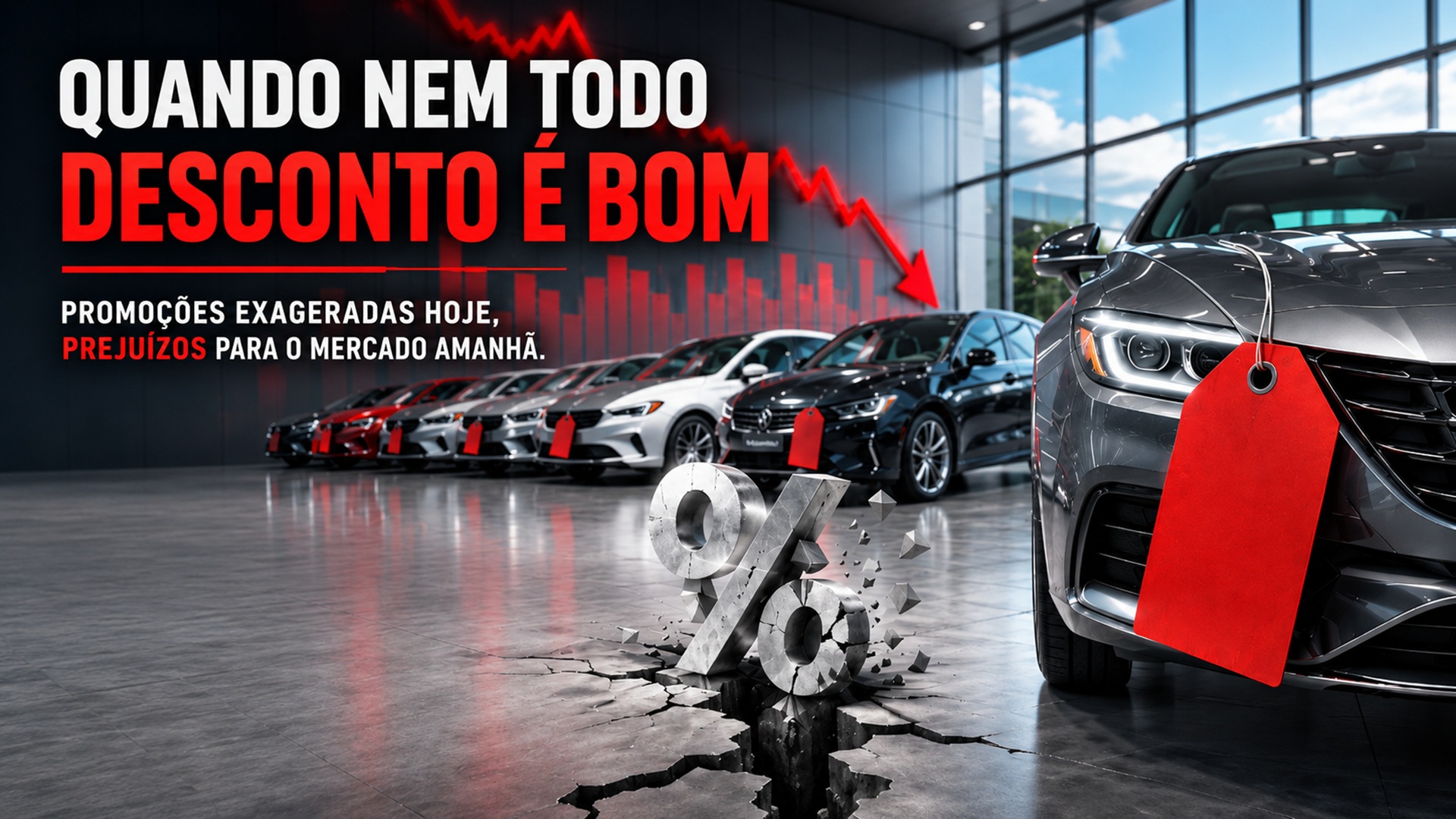 PARA A INDÚSTRIA AUTOMOBILÍSTICA NEM TODO DESCONTO É BOA NOTÍCIA