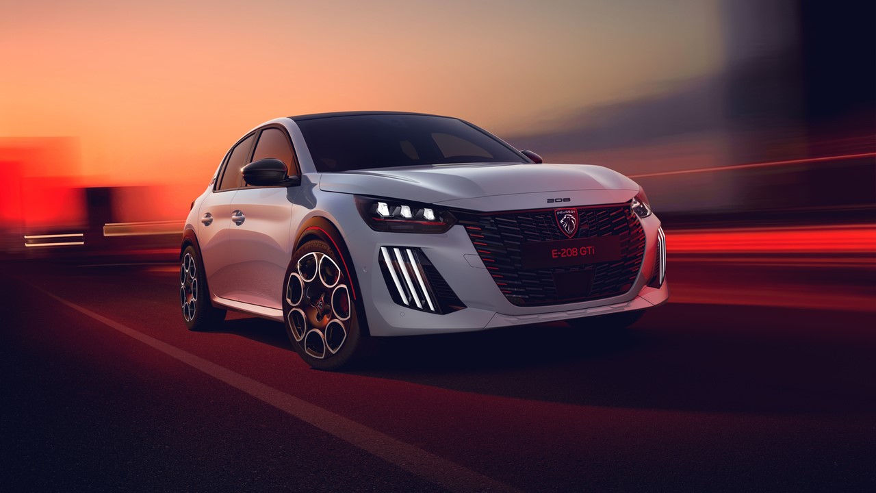 PEUGEOT E-208 GTI: NOVO HATCH ESPORTIVO ELÉTRICO A BATERIA DE 280 cv