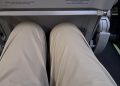 Pernas espremidas No Boeing 737-800 da Gol (Foto: autor)