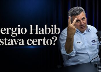 Sérgio Habib (Foto extraída de "A Roda", disponível em: https://www.youtube.com/watch?v=8xdcCMa_n8E (modificada por IA)