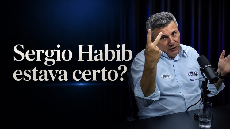 Sérgio Habib (Foto extraída de "A Roda", disponível em: https://www.youtube.com/watch?v=8xdcCMa_n8E (modificada por IA)