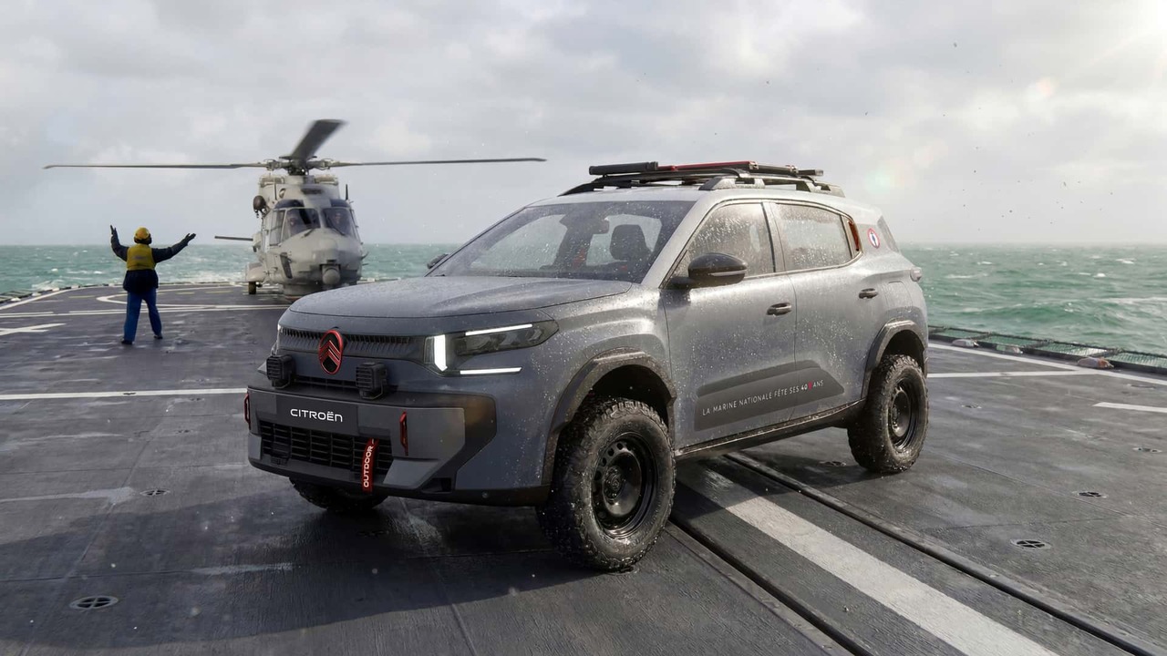 CITROËN CONVERTE C3 AIRCROSS NUM VEÍCULO DE MISSÃO PARA MARINHA FRANCESA
