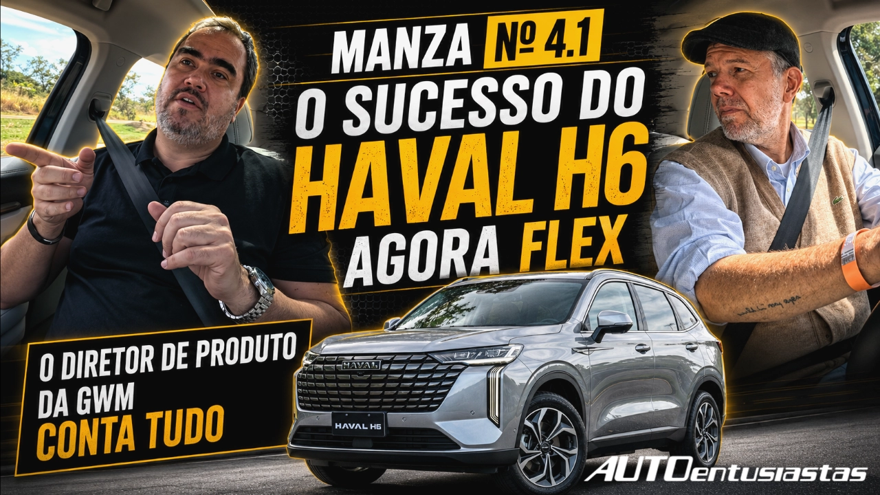 GWM H6 FLEX CARCAST COM O DIRETOR DE PRODUTO DA GWM (COM VÍDEO)
