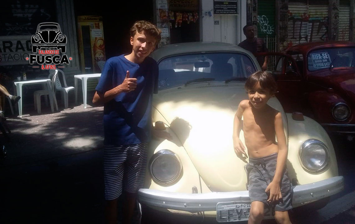 O VW FUSCA QUE MEU AVÔ ME DEU