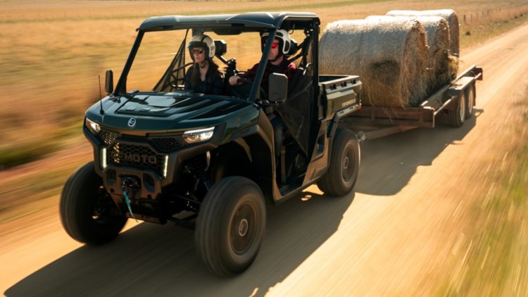 Os veículos automotores de uso exclusivo no fora de estrada poderão ser emplacados (Foto: divulgação CFMoto)