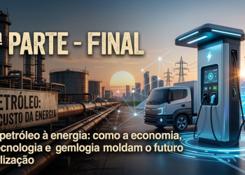 O fim do peróleo barato leva à transição energética. (Fonte: Google Gemini)