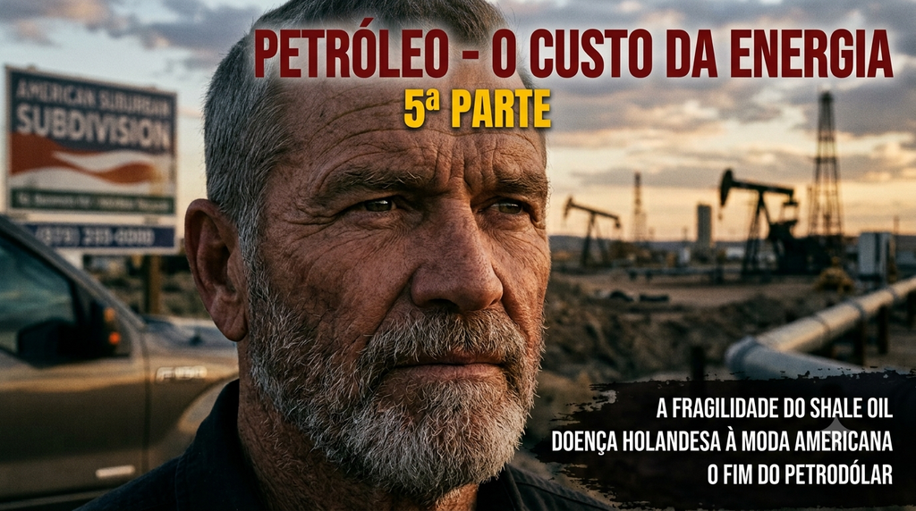 PETRÓLEO – O CUSTO DA ENERGIA – 5ª PARTE