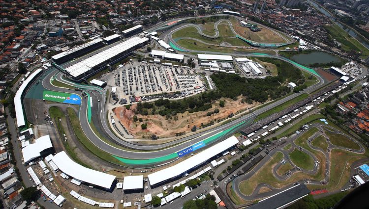 Autódromo de Interlagos em março de 1990 (Foto: Governo do Estado de São Paulo)
