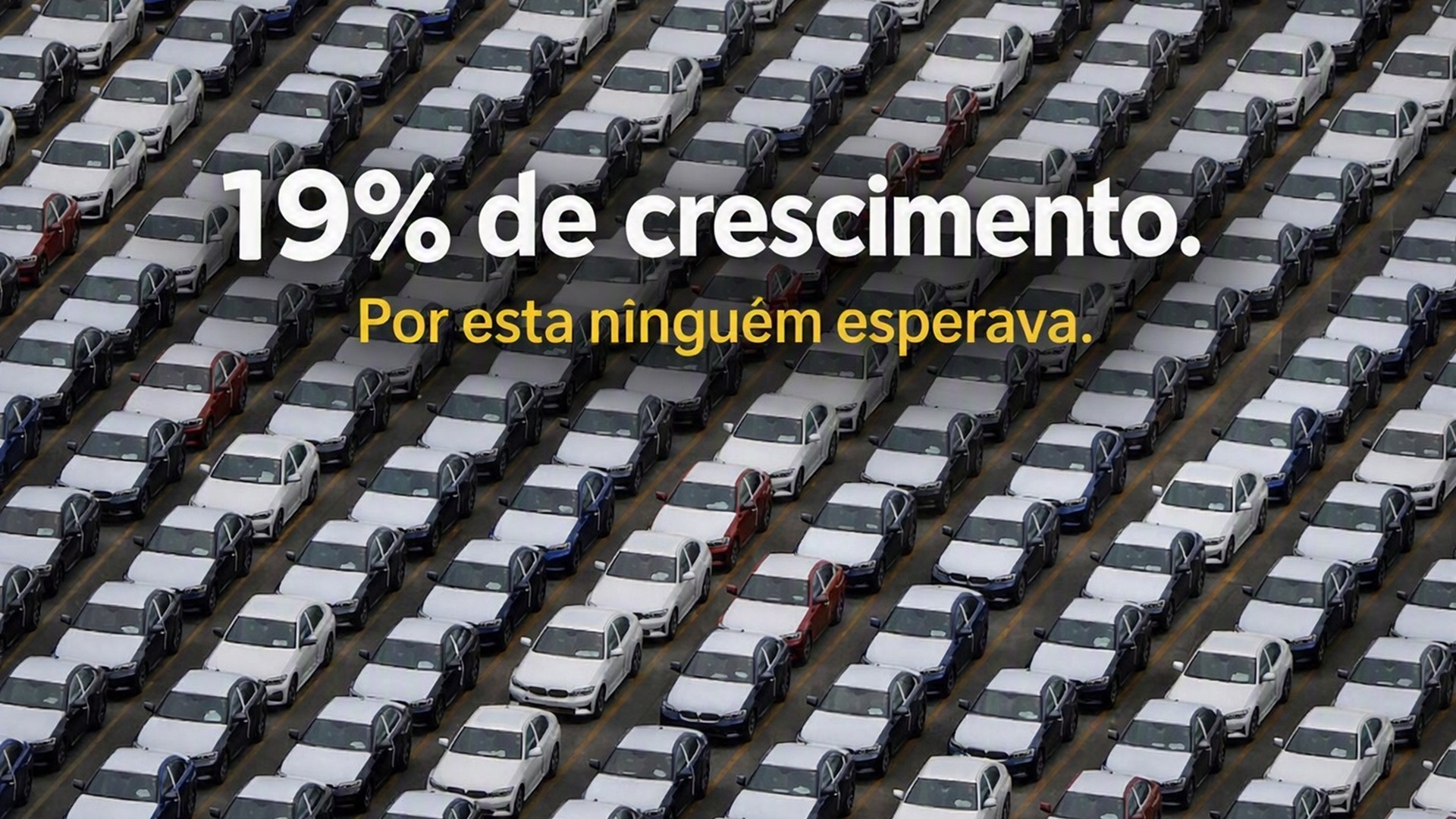 ENQUANTO O MERCADO CRESCE 19%, OS CHINESES DISPARAM 145%