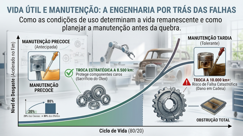 VIDA ÚTIL E MANUTENÇÃO: A ENGENHARIA POR TRÁS DAS FALHAS