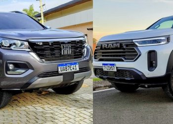 Ram Dakota e Fiat Titano - Foto: Lucca Mendonça