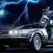 DeLorean elétrico, demonstrador de tecnologia de Stanford. (Fonte: https://blitzwayusa.com/products/back-to-the-future-2-time-machine-dx-ver)