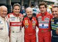 Os quatro pilotos citados na matéria e eu junto deles (Foto:   IA)