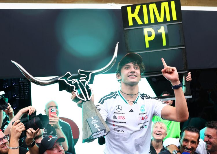 Antonelli, vitorioso em Austin (foto: Mercedes)