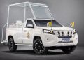 Papamóvel a partir de uma Fiat Titano (Foto: divulgação Fiat)